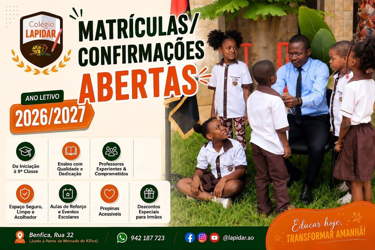 Matrículas e Confirmações Abertas — Colégio Lapidar 2026/2027